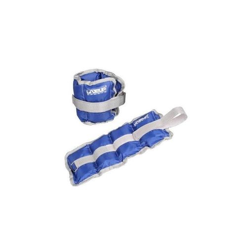 1 Paire De Poids Ajustables Au Poignet Et À La Cheville Bleu