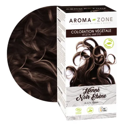 Henné Noir Ébène Bio - Coloration Végétale 