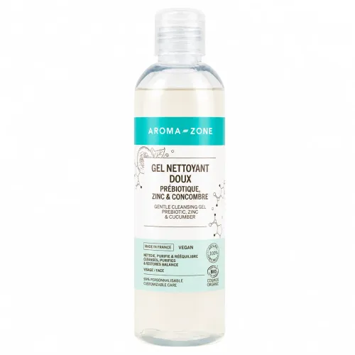  Gel Nettoyant Doux Prébiotique, Zinc & Concombre 
