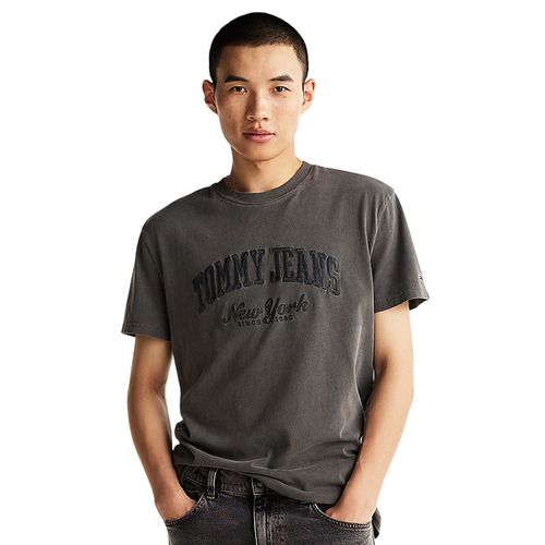 T-shirt Tommy Vintage Varsity Gris Foncé