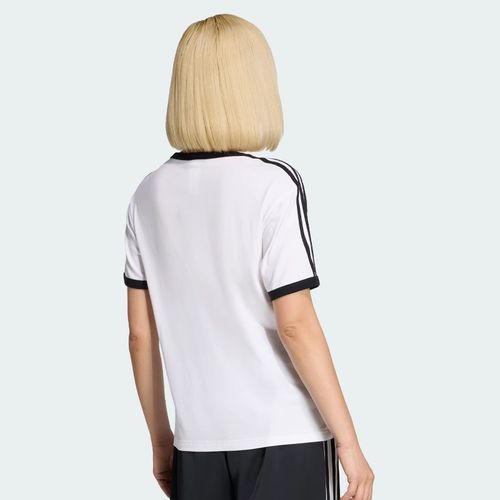 T-shirt Adidas Essentials Linear Logo Blanc