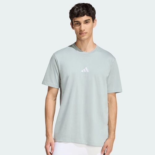 T-shirt Adidas Essentials Small Logo Vert Sage