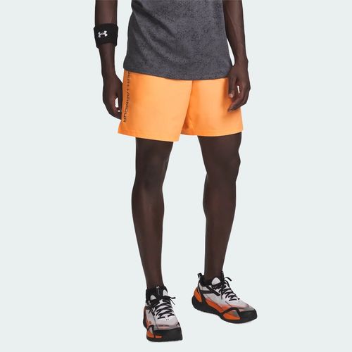 Short Ua Woven Wordmark Orange