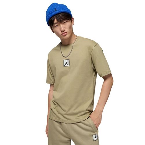 T-shirt Jordan Brooklyn Crew Vert Kaki