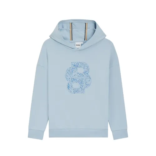 Sweat A Capuche En Coton Stretch Avec Monogramme Double B