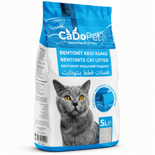 Cadopet Litière Pour Chat Bentonite Agglomérante Parfum Marseille Soap 5l