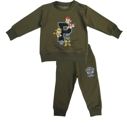 Ensemble Enfant Paw - En Coton Avec Sweat Et Pantalon Imprimé