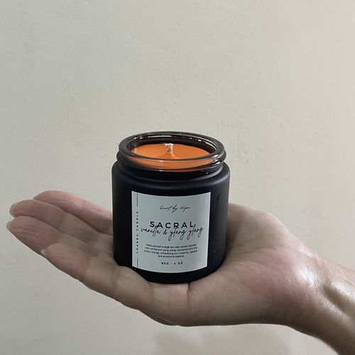 Bougie Chakra Sacré