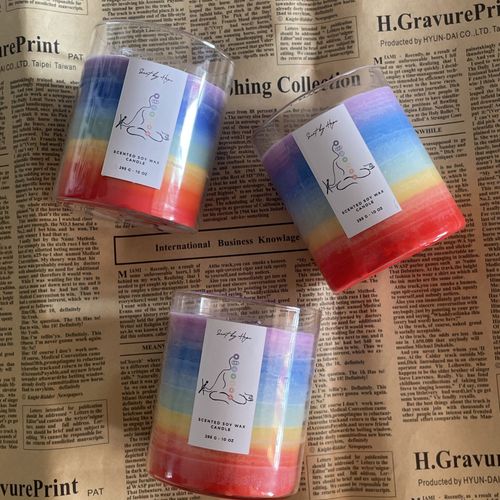 Bougie 7 Chakras