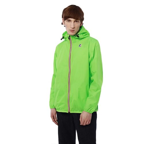 K-way 3.0 Imperméable Vert Fluo