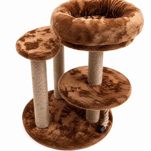 Arbre À Chat Multi-niveaux Avec Griffoirs Et Plateformes
