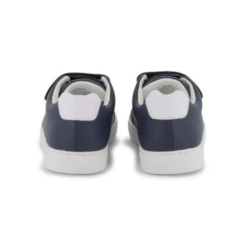 Baskets En Cuir De Vachette