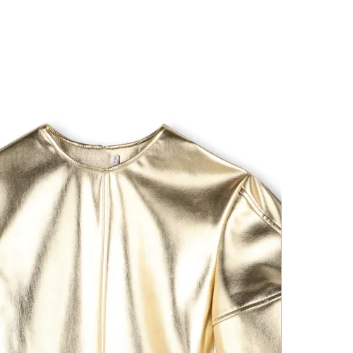 Robe À Manches Bouffantes