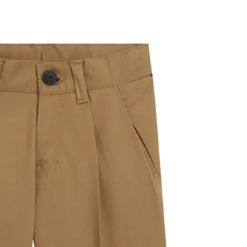 Chino En Sergé De Coton Extensible