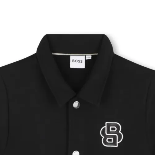 Veste À Boutons Logo Bb