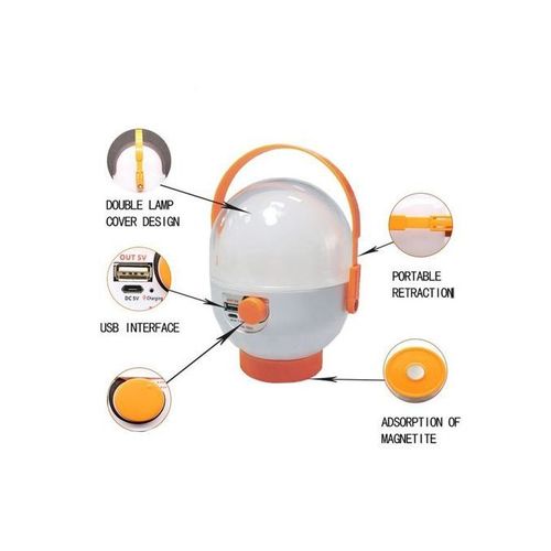 General Ampoule Led Camping Lanterne À Piles Intérieur Extérieur Lumineux Lampe Durgence Portable