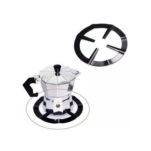 Support Réducteur En Acier Inoxydable Cuisinière À Gaz Noir Plaque