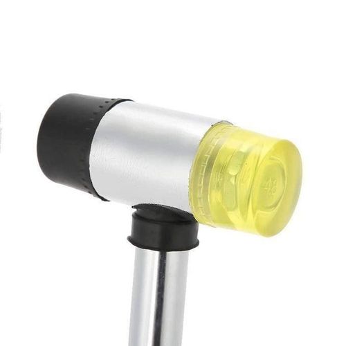 Marteau En Caoutchouc Multifonction De 25 Mm, Marteau Souple À Double Face Antidérapant, Anti-huile Et Non Combustible, Pour Une Utilisation Longue Durée