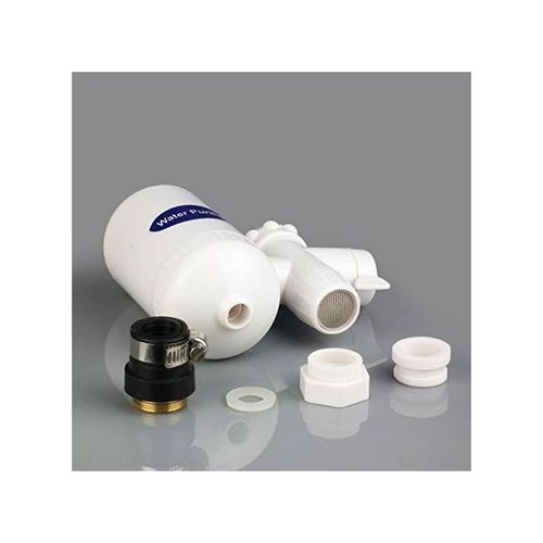 Filtre Deau Purificateur Deau Système De Montage De Robinet Avec Filtre En Carbone Et Céramique (blanc)
