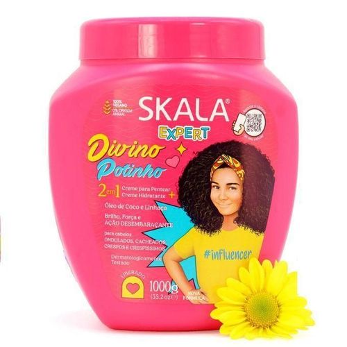 Divino Potinho Masque De Traitement Capillaire & Crème Coiffante 2in1