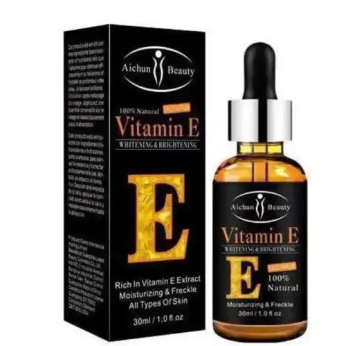 Sérum Visage & Contour Des Yeux 100 % Naturel – Vitamine E Antioxydante