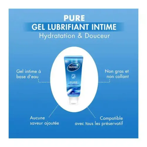 Manix Gel Lubrifiant Intime 80ml