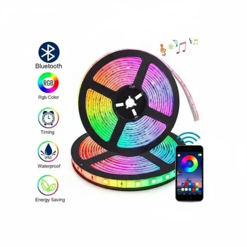 Bande Lumineuse Led Usb Bluetooth Rgb 5v 5m