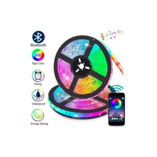 Bande Lumineuse Led Usb Bluetooth Rgb 5v 5m