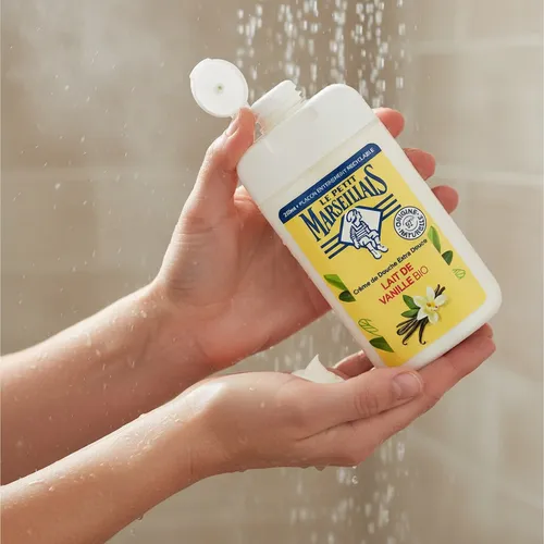 Gel Douche Extra Doux Au Lait De Vanille Bio