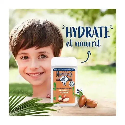 Extra Doux Douche Argan Bio & Karité 