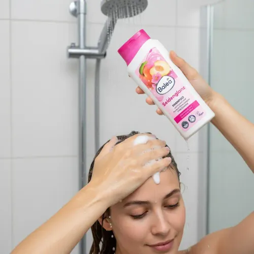 Shampoing Seidenglanz Pour La Brillance Des Cheveux