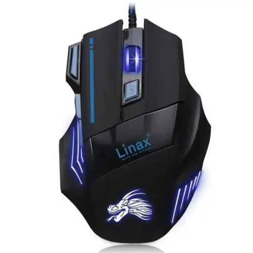 Souris Gamer Rgb Rétroéclairée - Gm-212 E-sport - Bouton Dpi Réglable