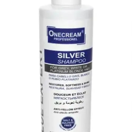 Shampooing Silver Anti-reflets Jaunes Pour Cheveux Gris