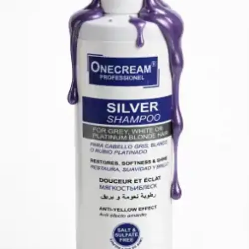 Shampooing Silver Anti-reflets Jaunes Pour Cheveux Gris