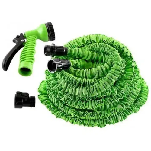 Tuyau D’arrosage Extensible - Pistolet À Eau 7 Jets
