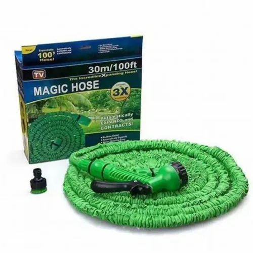 Tuyau D’arrosage Extensible - Pistolet À Eau 7 Jets