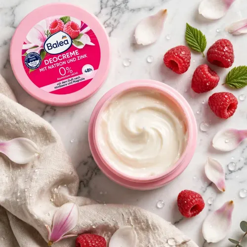 Crème Déodorante 48h Sans Aluminium, Parfum Framboise Et Magnolia