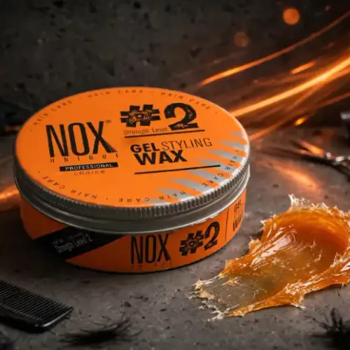 Cire Coiffante Gel Wax Fixation Niveau 2 Effet Naturel Cheveux
