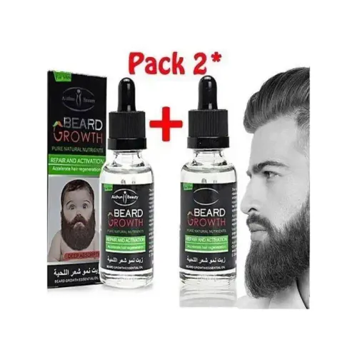 Pack 2 Huile 30 Ml Pour La Barbe