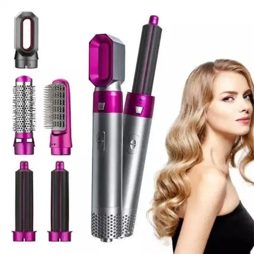 Evalisse Curlpro 5-en-1, Air Styler Version 2.0, Multistyler Sèche-cheveux.