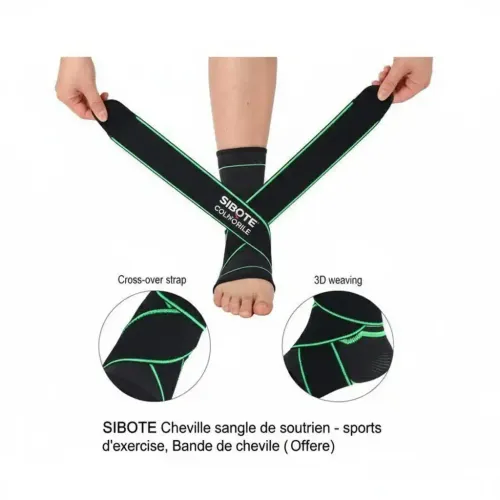 Sibote Cheville Sangle De Soutien - Sports Dexercice, Bande De Cheville ( )