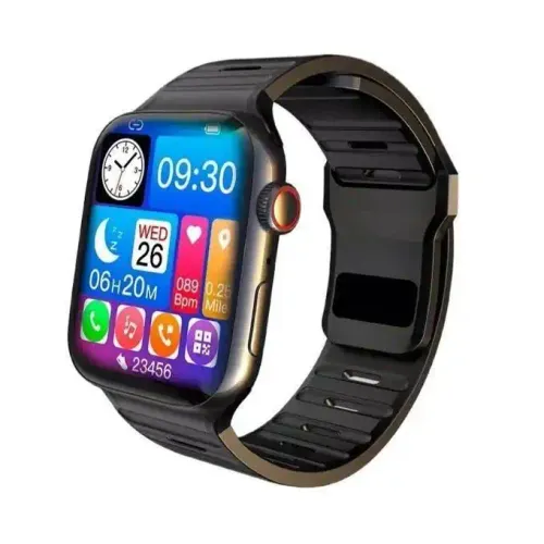  Montre Homme Et Femme Connecté Tactile Avec Deux Ceinture