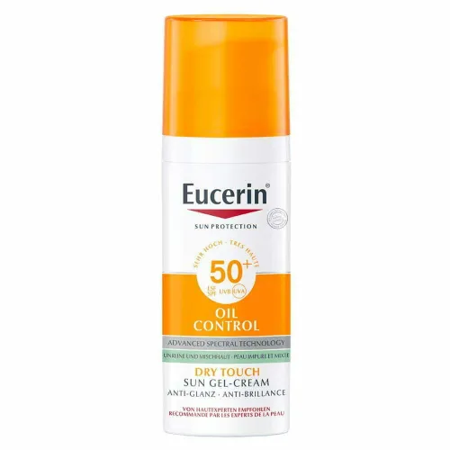 Sun Protection Oil Control Gel-crème Solaire Toucher Sec Spf50