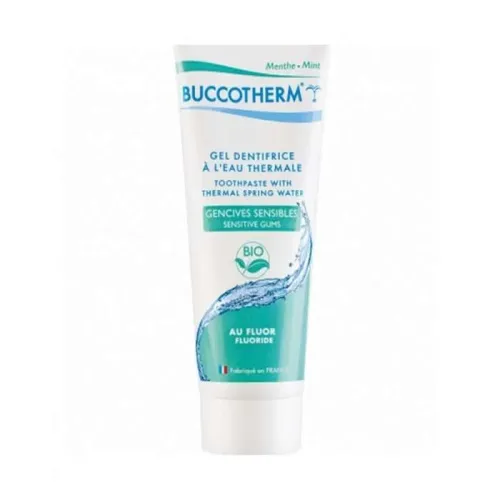 Buccotherm Gencives Sensibles Bio 75 Ml Gout Menthe ( Avec Fluor)