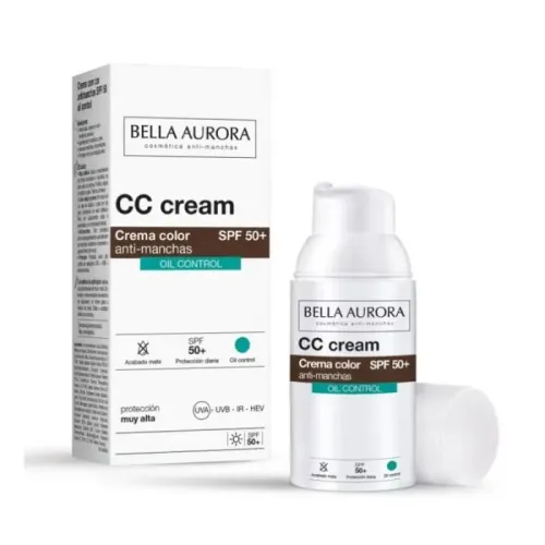  Cc Cream Anti-taches Spf 50 Oil-free 