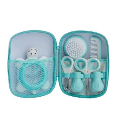 Set De Toilette Bleu
