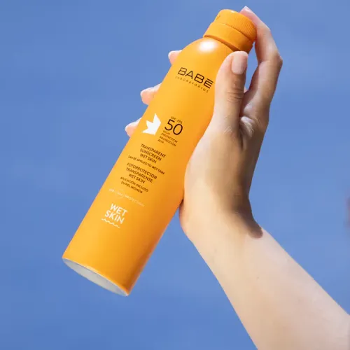 Transparent Sunscreen Wet Skin Spf50