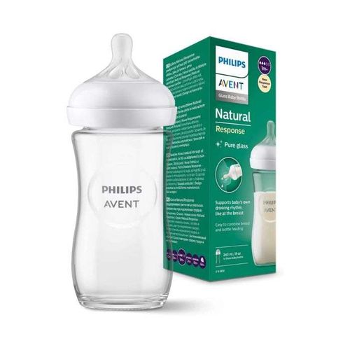 Biberon Natural En Verre 1 Mois+