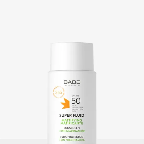 Fluide Solaire Visage Matifiant Spf 50 