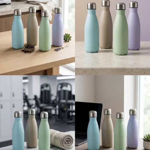 Gourde Isotherme En Inox – couleur aléatoire 
